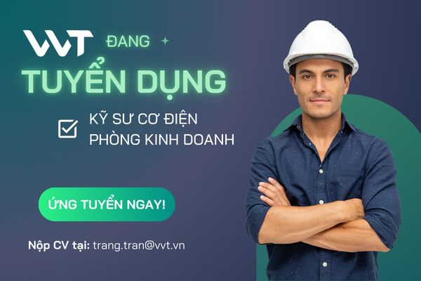 TUYỂN DỤNG KỸ SƯ CƠ ĐIỆN