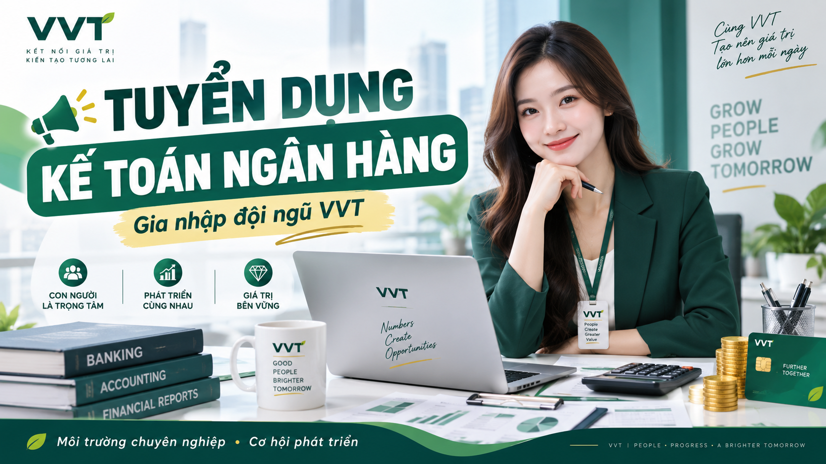 Tuyển dụng Kế Toán Ngân Hàng (Tài Chính) 
